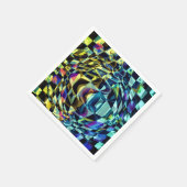 Art Deco - Abstracte verspreiding Servet (Hoek)