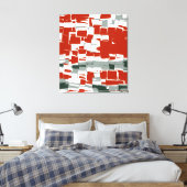 Art Déco Abstrait et coloré (Insitu(Chambre))