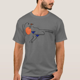 Art Deco American Robin T-shirt