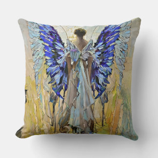 art deco angel kussen