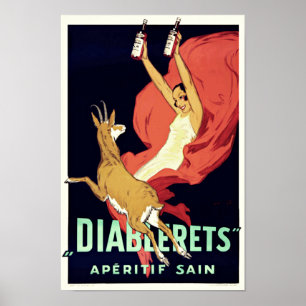Art Deco Aperitif Poster Drink