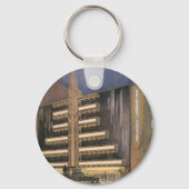 Art Deco Architecture, Building in NYC Sleutelhanger (Achterkant)