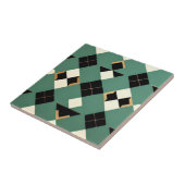 Art Deco Argyle Tegeltje (Zijkant)