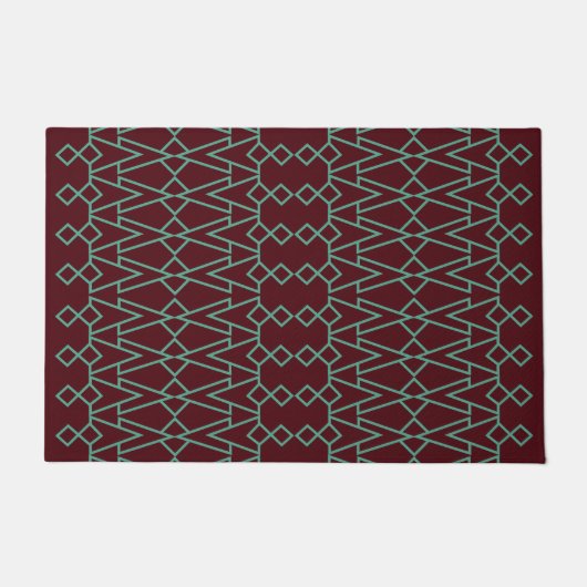 Art Deco Arrows Deurmat (Voorkant)