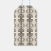 Art Deco, art Cadeaulabel (Achterkant)