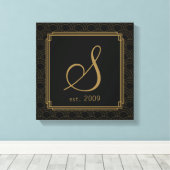 Art Déco Art Déco Premier Mur Art (Insitu (Plancher de Bois))