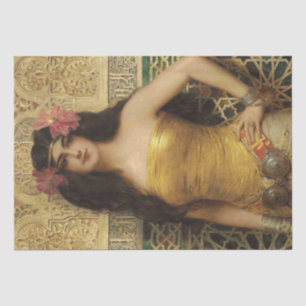 Art Deco Art Nouveau  Decoupage 1920 Tissuepapier