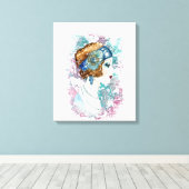 Art Déco Art-XXe Ère femme (Insitu (Plancher de Bois))