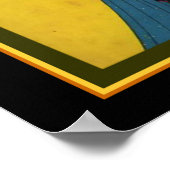 Art déco asiatique Imprimer par Frank Mackintosh 1 (Coin)