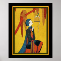 Art déco asiatique Imprimer par Frank Mackintosh 1