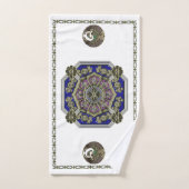 Art déco asiatique traditionnel bijoux (Serviette à main)