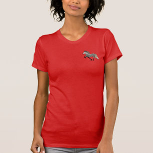 Art Deco Astrid IJslands paard T-shirt
