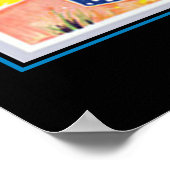 Art Déco AU poster de voyage 4 (Coin)