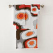 Art Deco Bad Handdoek (Insitu)