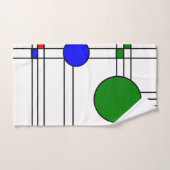Art Deco Bad Handdoek (Handdoek)