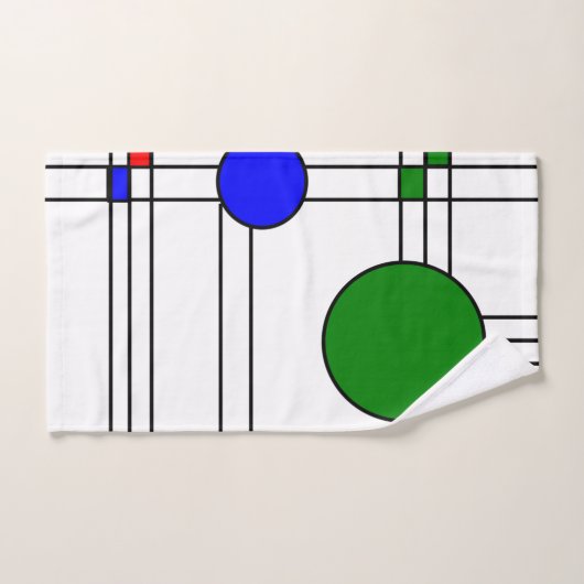 Art Deco Bad Handdoek (Handdoek)