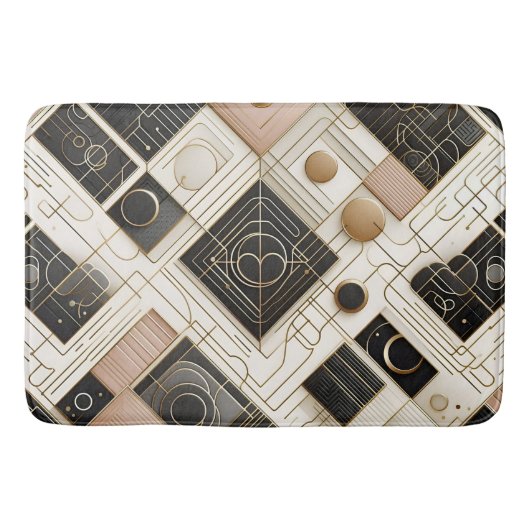 Art Deco Badmat (Voorkant)