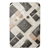 Art Deco Badmat (Voorkant Verticaal)