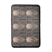 Art Deco Badmat (Voorkant Verticaal)
