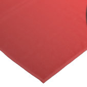 Art Déco Balances Rouges Design Nappe (Angle)