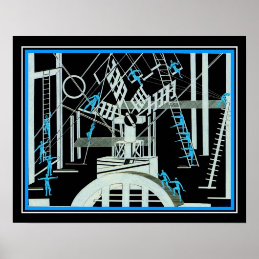 Art Déco 'Ballet satanique' - Aleksandra Ekster 19 (Devant)