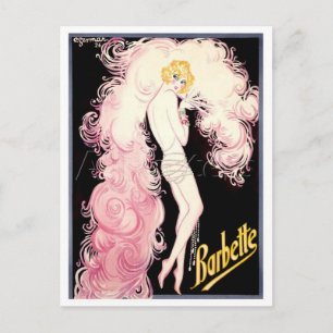 Art Deco, Barbette, Parijs, Charles Gesmar,  Briefkaart