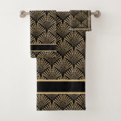 Art Deco Bath-handdoekset Bad Handdoek (Insitu)