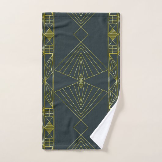 Art Deco Bath Towels Bad Handdoek (Handdoek)