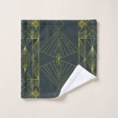 Art Deco Bath Towels Bad Handdoek (Wasdoekje)