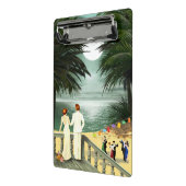 Art Deco  Beach Mini Klembord (Angled2)