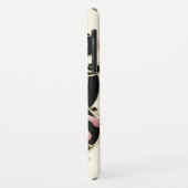 ART DECO BEAUTY MODE PINK GEMSTONE MONOGRAM Case-Mate iPhone CASE (Achterkant/links)