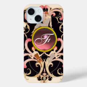ART DECO BEAUTY MODE PINK GEMSTONE MONOGRAM
