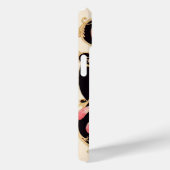 ART DECO BEAUTY MODE PINK GEMSTONE MONOGRAM Case-Mate iPhone CASE (Achterkant / Rechts)