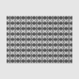Art Deco-behangpatroon - zwart-wit Tissuepapier
