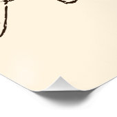 Art Deco Bi-planes - geschetste contouren zonder t Perfect Poster (Hoek)