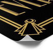 Art Déco bienvenue à notre heureux après-midi ! Af (Coin)