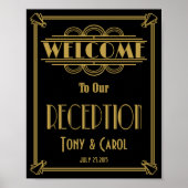 Art déco Bienvenue dans notre catalogue de récepti (Devant)