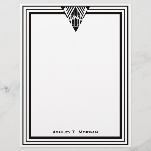  Art Deco Black Wht Lijst #1 Aangepast (Voorkant)