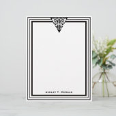  Art Deco Black Wht Lijst #1 Aangepast (Staand voorkant)