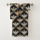 Art déco bleu et or (En situation)