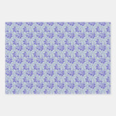  Art Deco Bloemen Set #2 Inpakpapier Vel (Voorkant)