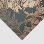 Art Deco bloemontwerp Tissuepapier (Detail)