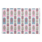 Art Deco Bomen Kussensloop (Achterkant)