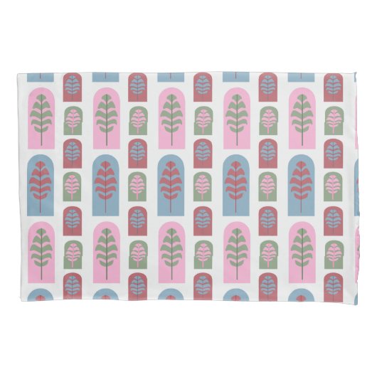 Art Deco Bomen Kussensloop (Voorkant)