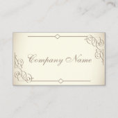 Art Deco BookPlate Visitekaartje (Voorkant)