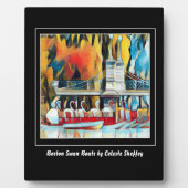 Art Déco Boston Swan Boats Plaque (Devant)