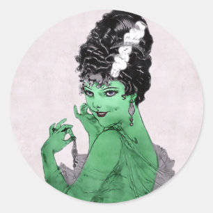 Art Deco Bride Sticker