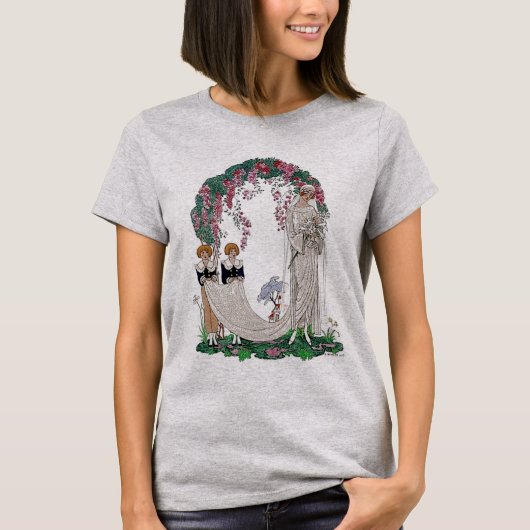 Art Deco Bride T-shirt (Voorkant)