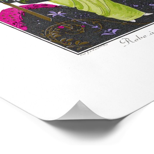 Art Déco Brunelleschi Plaque de mode Imprimer (Coin)