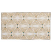 Art Deco bugs pastel Kussensloop (Voorkant-Links)